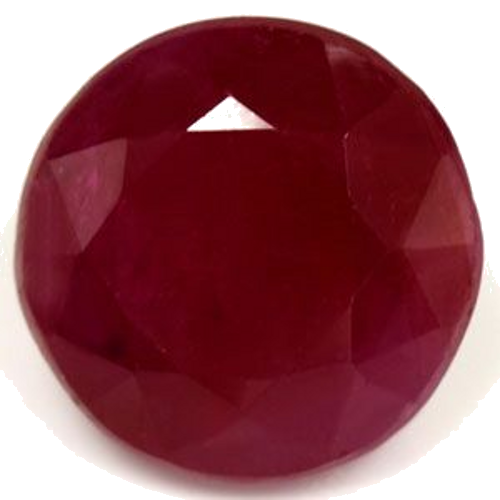 2.39 carat RED Round Rubinas (1)
