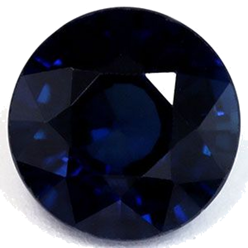 1.21 carat BLUE Round Safyras (1)
