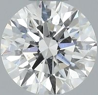 0.45 carat F-SI2 Excellent cut Natūralus Round Deimantas (1)