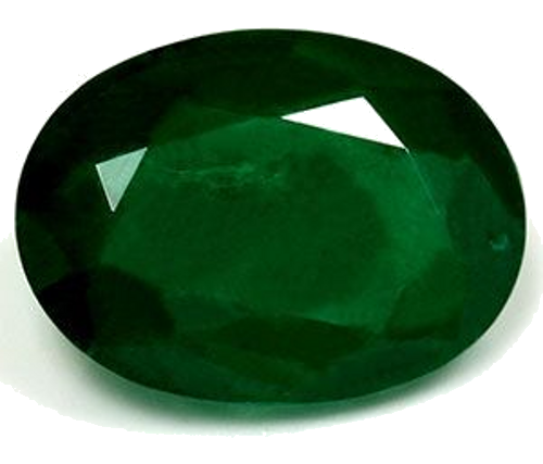 4.11 carat GREEN Oval Smaragdas (1)