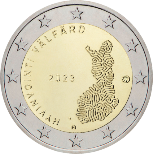 2023 Finland Social and Health services 2 euro coin (1)