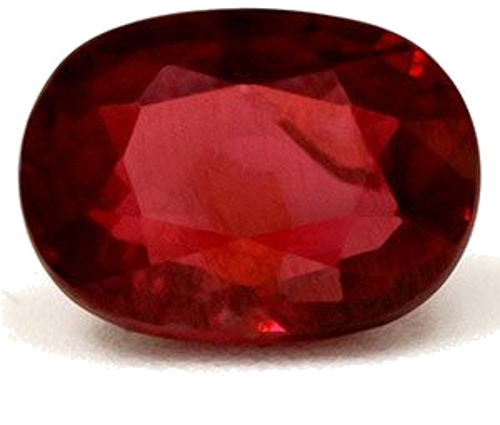 1.43 carat RED Oval Rubinas (1)