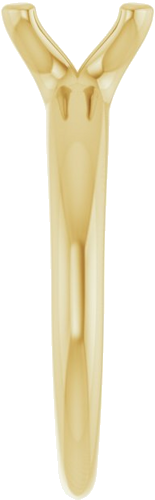 Sužadėtuvių Žiedas „Solitaire“ 585 Geltonojo Aukso Round 8.2mm (4)