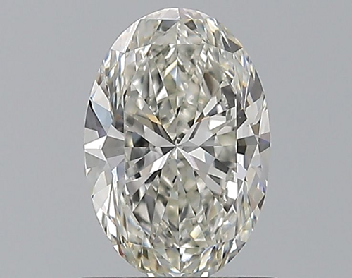 1.0 carat H-VS1 Natūralus Oval Deimantas (1)
