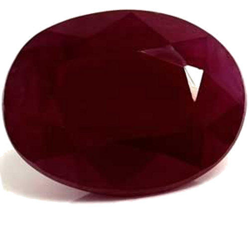 4.61 carat RED Oval Rubinas (1)