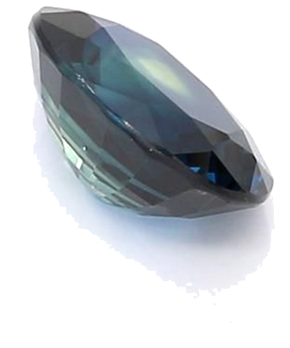 1.49 carat BLUE BRILLIANTSTEP cut Oval Safyras (1)