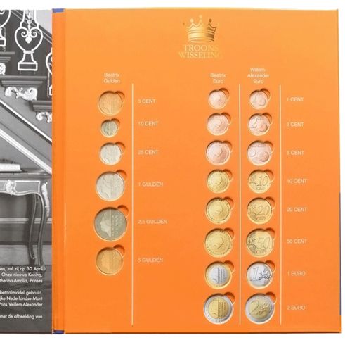 Albumas Olandijos 2 x euro monetų rinkiniams ir proginei 2-jų eurų monetai (3)
