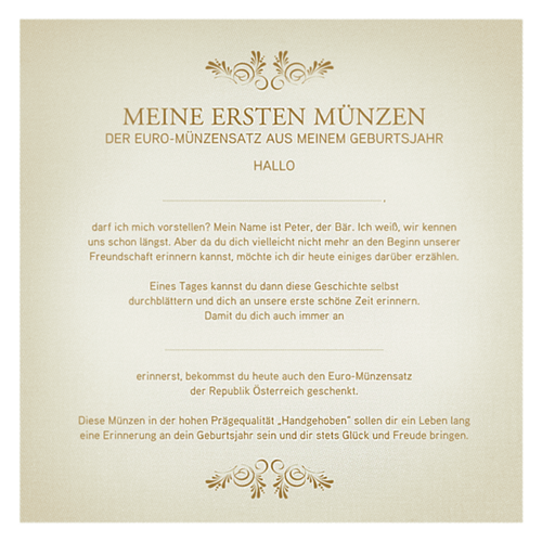 2022 Austrija Naujagimis BU Euro monetų rinkinys (4)