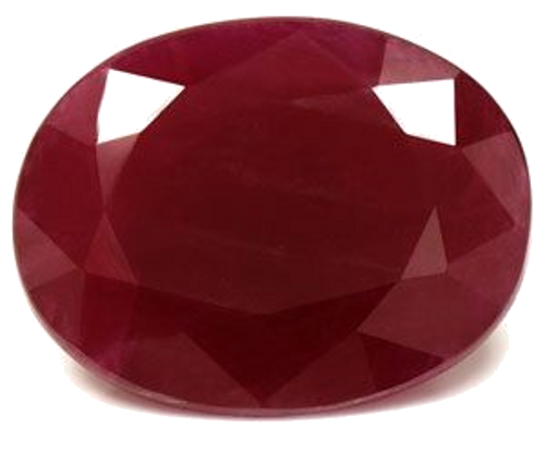 7.11 carat RED Oval Rubinas (1)