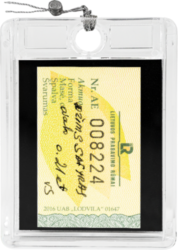 Розовый сапфир 0,21 ct VS (2)