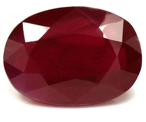 2.34 carat RED Oval Rubinas (1)