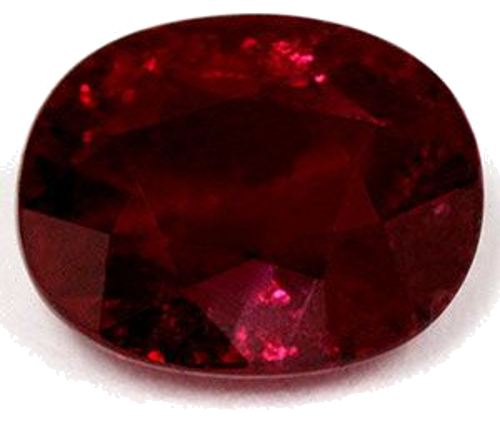 3.02 carat RED Oval Rubinas (1)