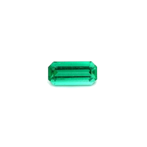 0.51 carat GREEN STEP cut Octagonal Smaragdas (1)