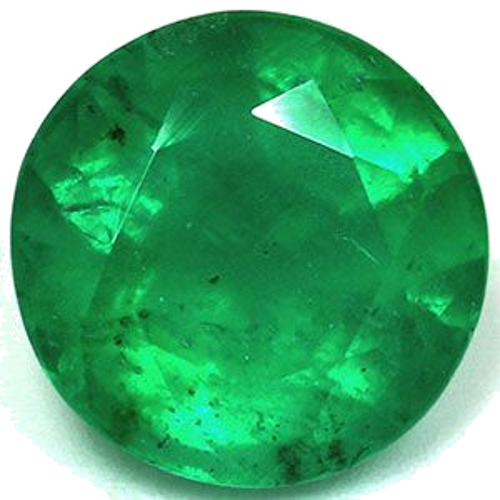 1.93 carat GREEN Round Smaragdas (1)