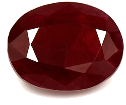 3.17 carat RED Oval Rubinas (1)