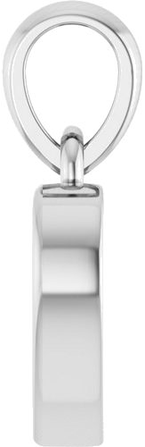 Pakabukas „Cabochon Heart“ 925 Sidabro Heart Shape 6mm (3)