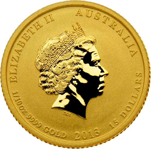 2013 Year of the Snake (Lunar II) Australia 1/10 oz gold coin (2)