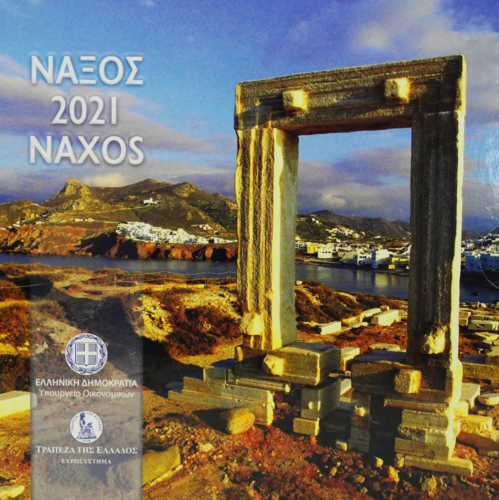 2021 Graikija Euro monetų BU rinkinys (3)