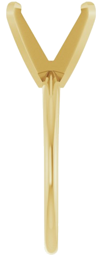 Sužadėtuvių Žiedas „Solitaire“ 585 Geltonojo Aukso Square 8mm (4)