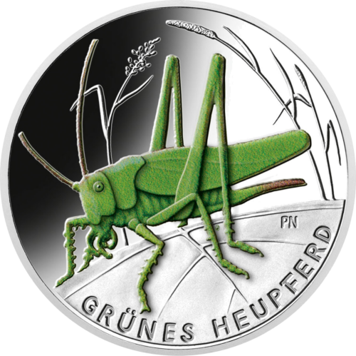 2024 Vācijas Grasshopper monēta 5 eiro (1)