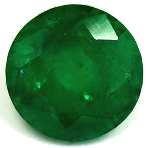1.96 carat GREEN Round Smaragdas (1)