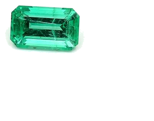 0.7 carat GREEN STEP cut Octagonal Smaragdas (1)