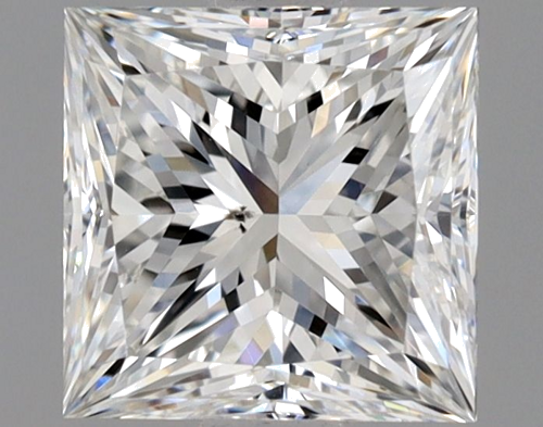 1.01 carat G-SI1 Natūralus Princess Deimantas (1)