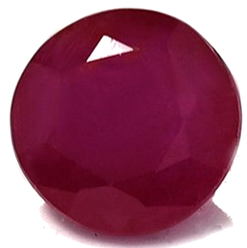 1.82 carat RED Round Rubinas (1)