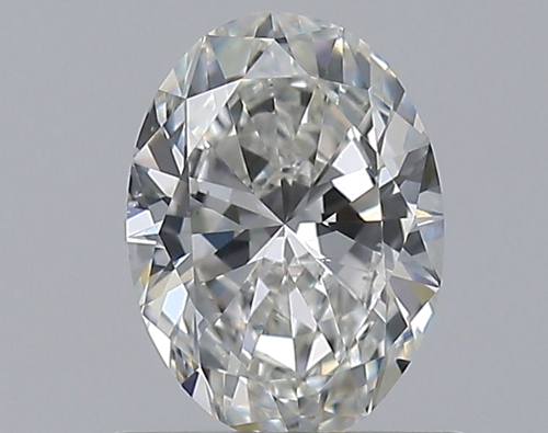 0.75 carat G-SI1 Natūralus Oval Deimantas (1)