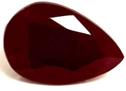 1.42 carat RED Pear Rubinas (1)