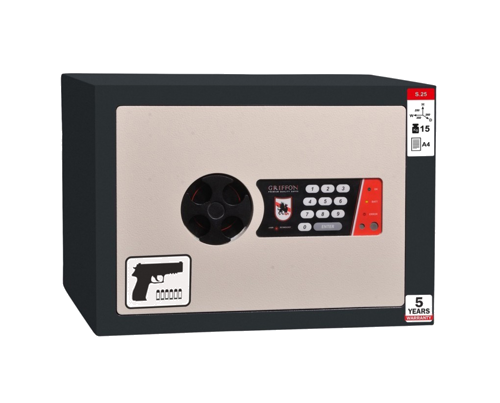 Namų seifas Griffon S.25.EP (16 kg) (1)