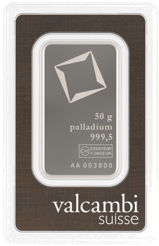 50 гр. Паладиево кюлче  Valcambi (3)