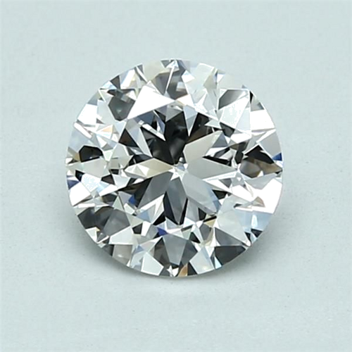 0.92 carat F-VVS1 Excellent cut Natūralus Round Deimantas (1)