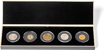 Wooden boxes Luxor for coins with UniCaps capsules (S size) (3)