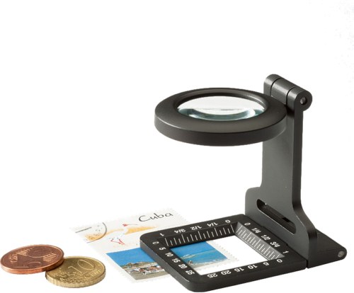 Увеличительное стекло с линейкой 5x (1)