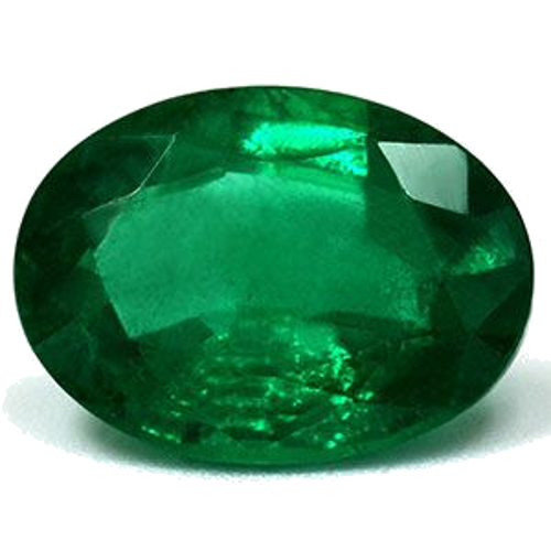 2.86 carat GREEN Oval Smaragdas (1)