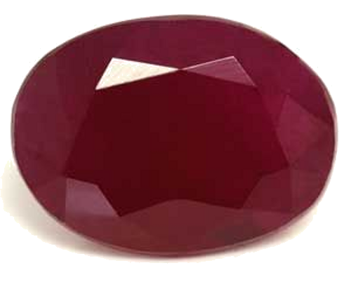 1.26 carat RED Oval Rubinas (1)