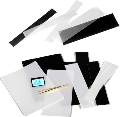 210 бр. х 217 мм. различна височина филателни ленти (1)