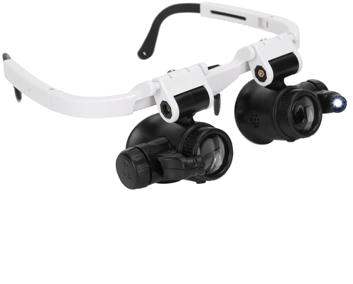 Binocular Magnifying Glasses with LED Lighting 8x 15x 23x (3)