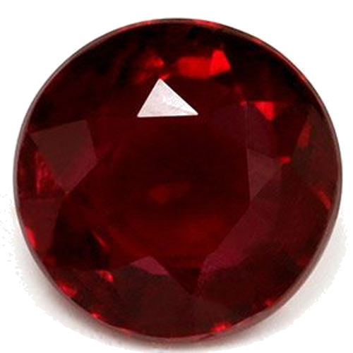 1.18 carat RED Round Rubinas (1)