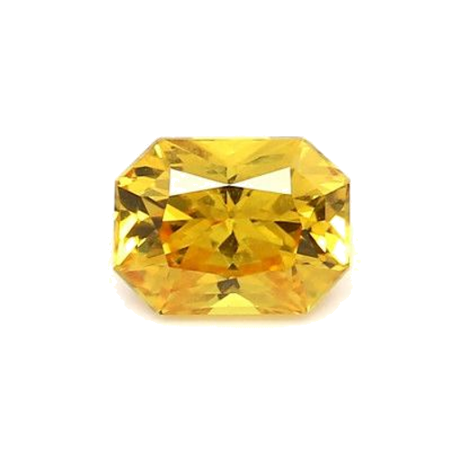 1.5 carat YELLOW MODIFIEDBRILLIANT cut Octagonal Safyras (1)