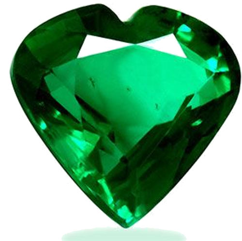 6.9 carat GREEN Heart Smaragdas (1)