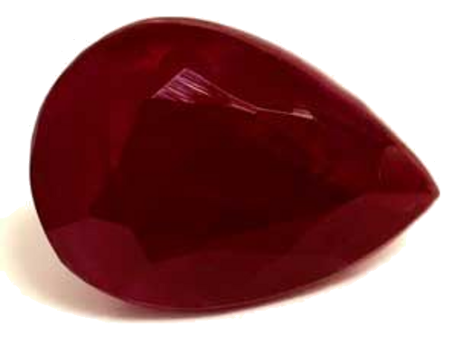 1.32 carat RED Pear Rubinas (1)