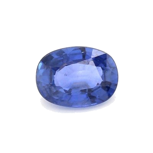 1.28 carat BLUE BRILLIANTSTEP cut Oval Safyras (1)