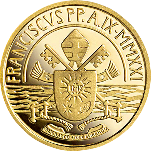 3 g Sacrament of Baptism 2021 Vatican City 10 euro gold coin (3)