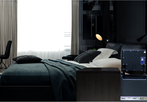 Ugniai atsparus archyvinis seifas Griffon FSL.45.E (45 kg) (17)