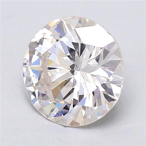 1.15 carat Faint Pinkish Brown-SI1 GD cut Natūralus Round Deimantas (1)