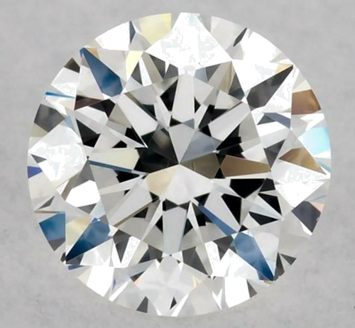 0.45 carat E-VVS1 Very Good cut Natūralus Round Deimantas (1)