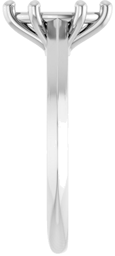 Sužadėtuvių Žiedas „Solitaire“ 585 Baltojo Aukso Marquise 9mm x 4.5mm (4)