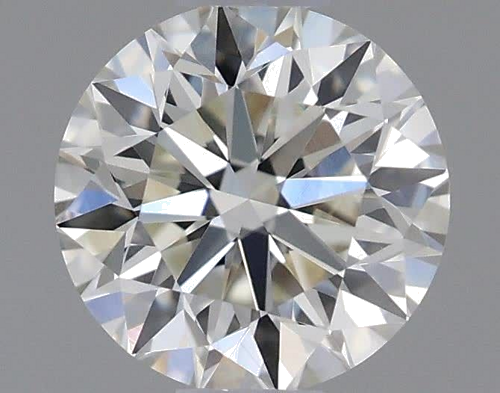 0.5 carat I-VVS1 Very Good cut Natūralus Round Deimantas (1)